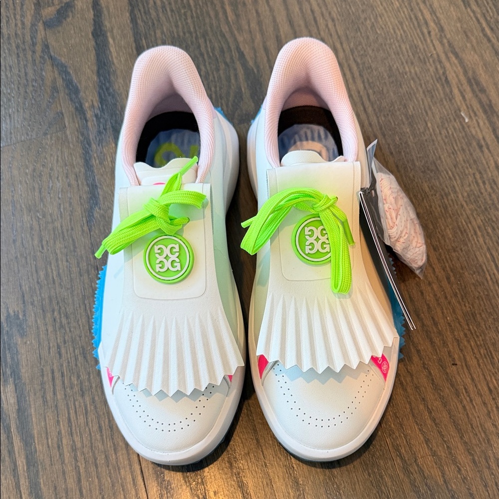 G/FORE WOMEN'S G.112 COLOUR BLOCK KILTIE GOLF SHOE 9.5 - Picture 3 of 8